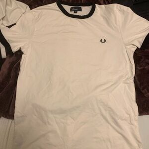 White Fred Perry size medium t shirt